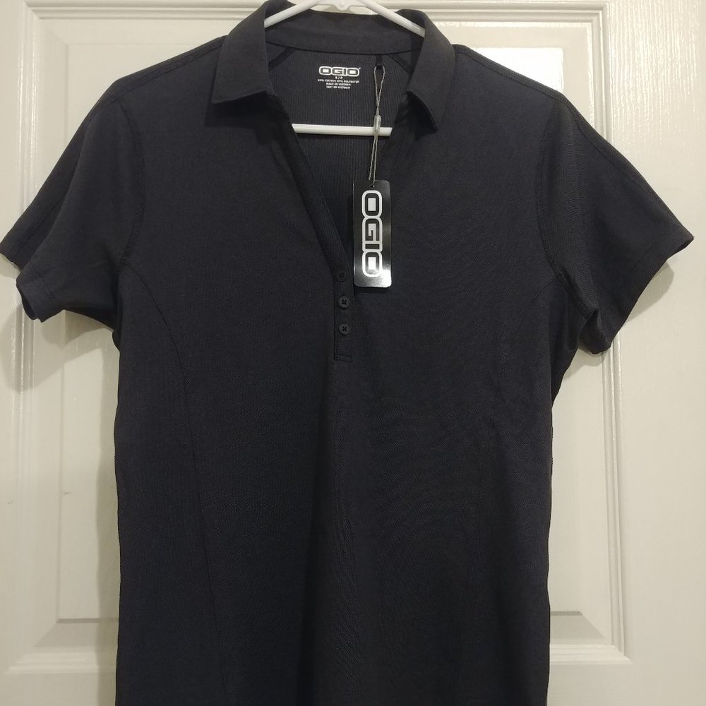 Ogio Women's Polo Shirt Gold Size S